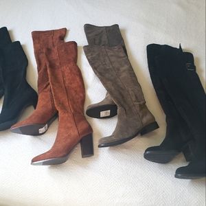 Boots: All 4 Pairs